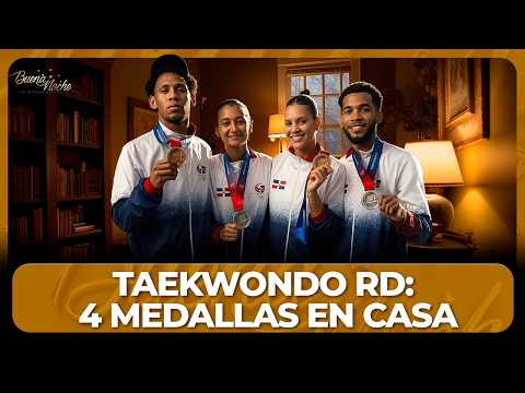 ASÍ BRILLÓ EL TAEKWONDO DOMINICANO EN SANTO DOMINGO 2026: 2 PLATAS Y 2 BRONCES | BUENA NOCHE