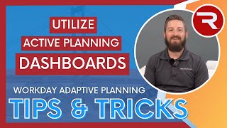 How to Utilize Active Planning Dashboards | Workday Adaptive Planning Tips & Tricks from Revelwood