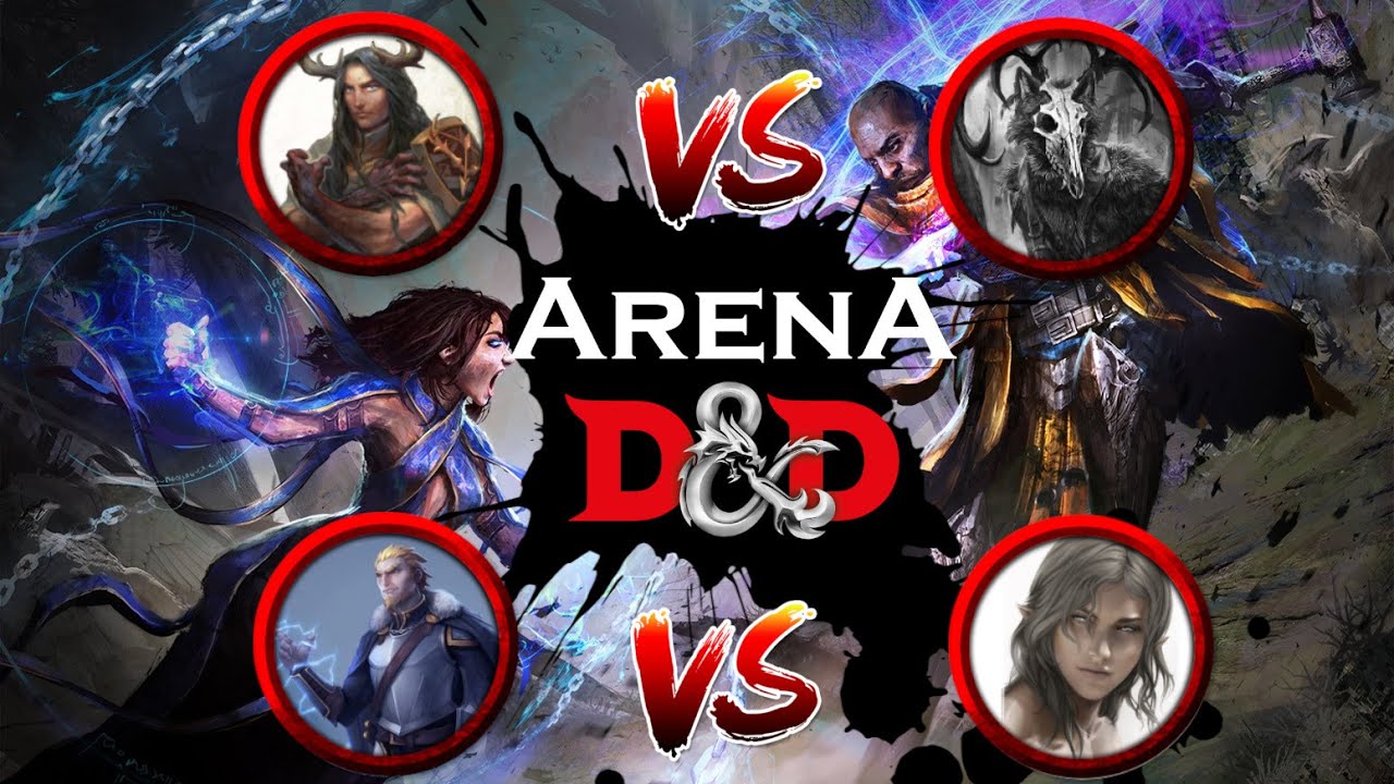 Druid vs Ranger / Cleric vs Warlock - [Lv 1] - Arena D&D - Temp 1 - YouTube