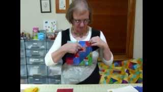 How to make a Jewel Box block using five inch squares - Quilting Tips & Techniques 082