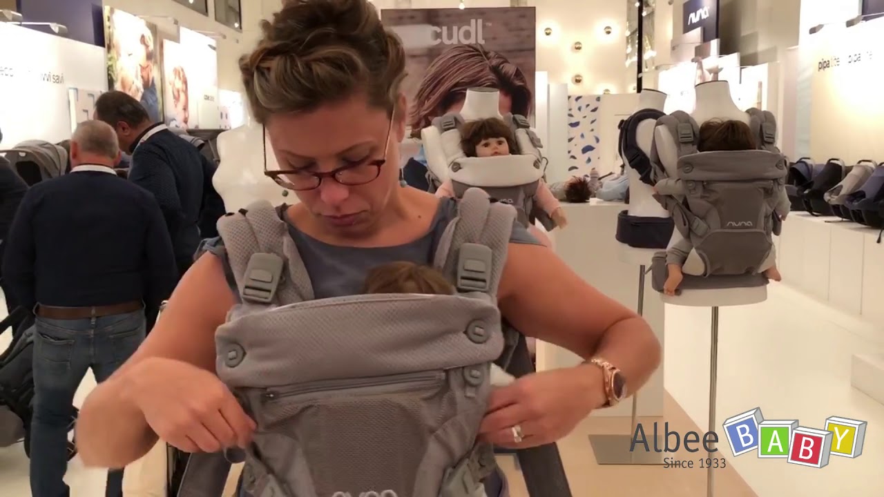 nuna cudl baby carrier