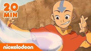 Avatar | ¡Maratón de 20 minutos con momentos épicos de Appa! | Nickelodeon en Español