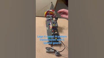 Lego 4 speed transmission, 0 special gears