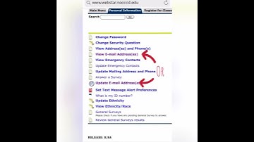 Updating your email address in myGateway
