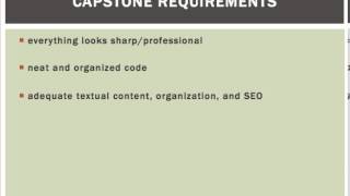 Capstone Project Plan Presentation