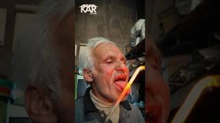 😯Ateşe Öpücük Atan Adam 🔥Bir Demircinin 60 Yıllık Hikayesi The Man Who Kisses Fire Erzurum, Turkey Resimi