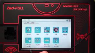 Zed FULL Citroen C4 Key Programming
