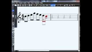 Musink Guide Note Tutorial; Free notation software screenshot 4