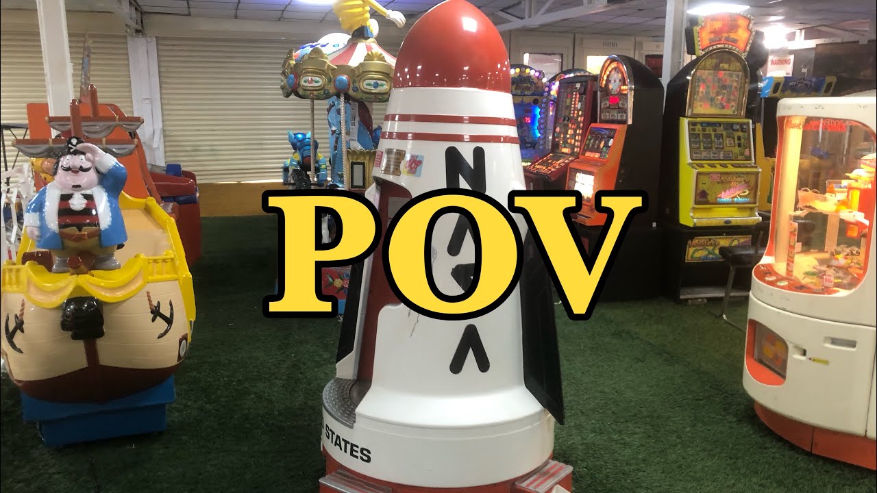 R.G. Mitchell NASA Space Rocket Kiddie Ride (w. PCM-001 Board; POV)