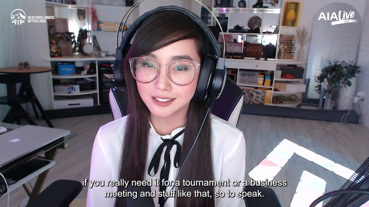 Fit, Healthy and a Gamer? Alodia Gosiengfiao, Wil Dasovich and Mond  Gutierrez - AIA Live