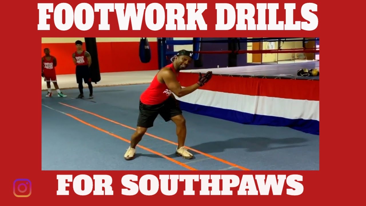 Footwork Drills for Southpaws ] Boxing ] Tutorial YouTube