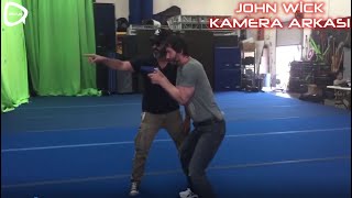 John Wick Kamera Arkası Keanu Reeves Silah Tutmayı Öğreniyor
