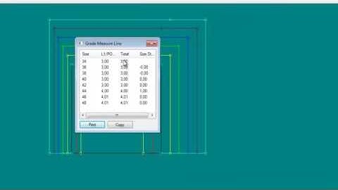 Gerber Accumark Basic grading functions