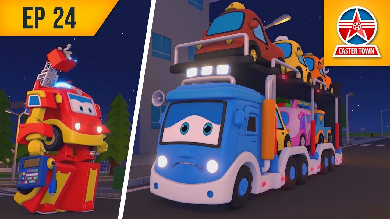 The Truck Ran Out of Fuel and Fred, the Fire Truck Charge it! The