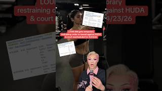 #hudamustafa gets temporary restraining order re-issued against her🔎#louisrussell #nicoleolivera