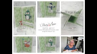 Fun Fold Friday- Pinwheel Tower Card