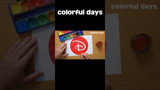 Disney logo painting