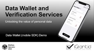 Celebrity iGrant.io Data Wallet and Verification Services - Demo Profile