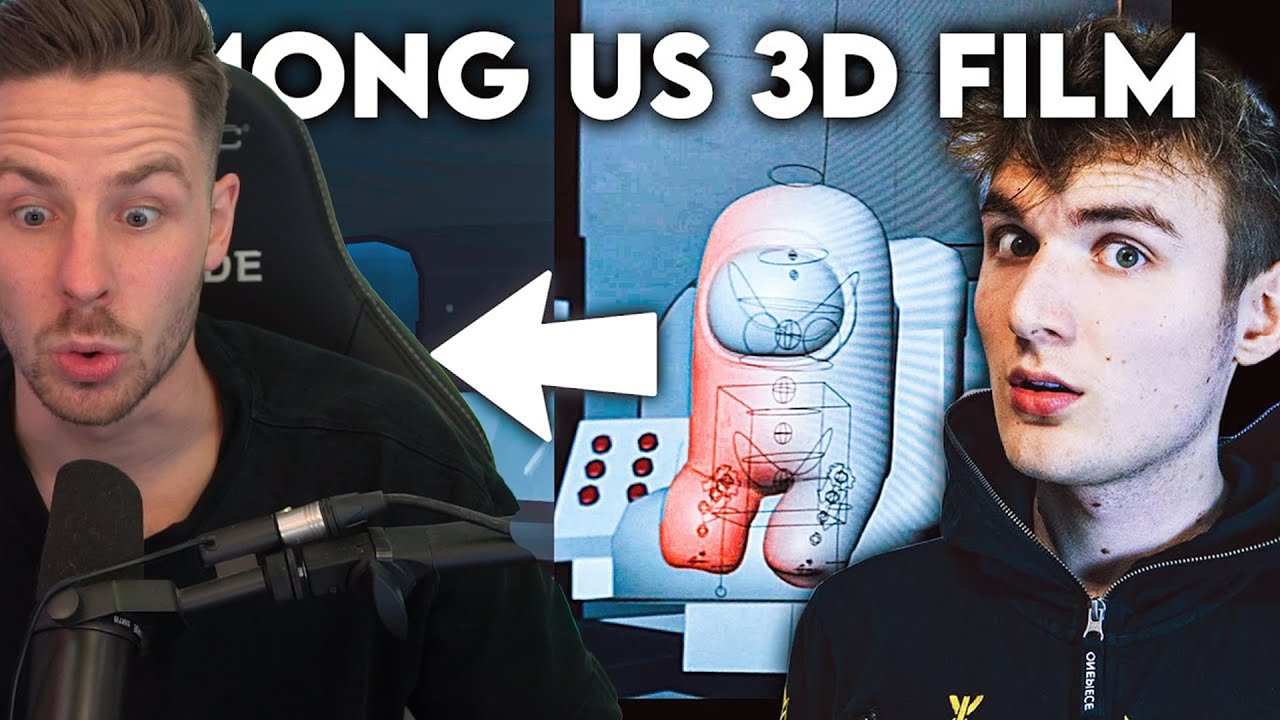 Reaktion auf Eigenen AMONG US 3D Animations-FILM in 1 Woche | Diese Jungs sind krank!