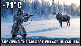 Surviving the Coldest Village in Yakutia at -71°C | How to Survive in the coldest place