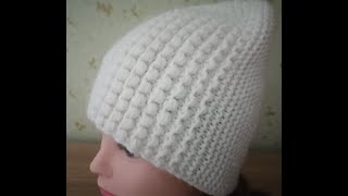 картинка: ЭТА ШАПКА🔥🧶 МЕНЯ ПРОСТО ПОКОРИЛА!!!МК на ЛЮБОЙ РАЗМЕР из ЛЮБОЙ ПРЯЖИ👍😉