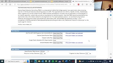 NTMSS2023 Day3 S2   Feature based Molecular Networking in GNPS I