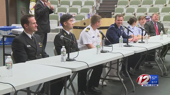 Students learn about applying to the nation's military service academies