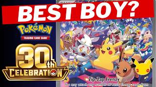 Is this the best Pikachu card in the 30th Celebration?