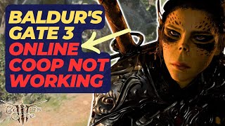 How To Fix Baldur's Gate 3 Online Coop Not Working | Multiplayer Issues