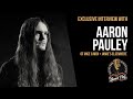 Exclusive and unedited interview with Aaron Pauley from Of Mice &amp; Men