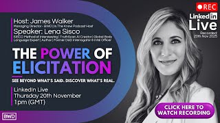 The Power of Elicitation with Lena Sisco | LinkedIn Live Recording