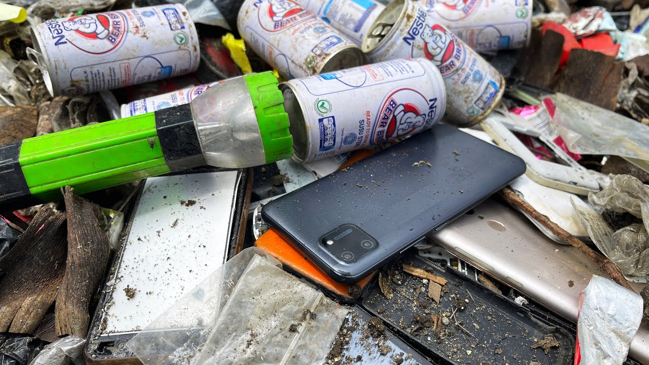 Ищу брошенный телефон на помойке || Восстановление сломанного телефона Realme