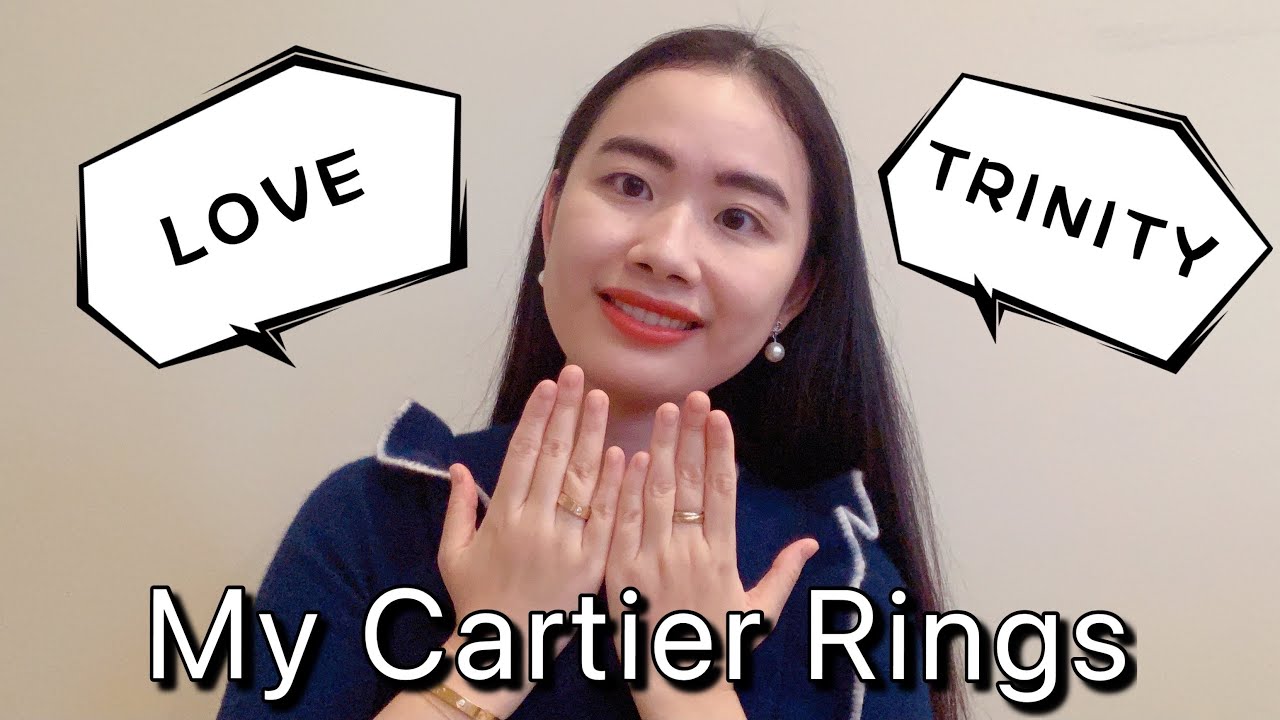 cartier trinity ring youtube