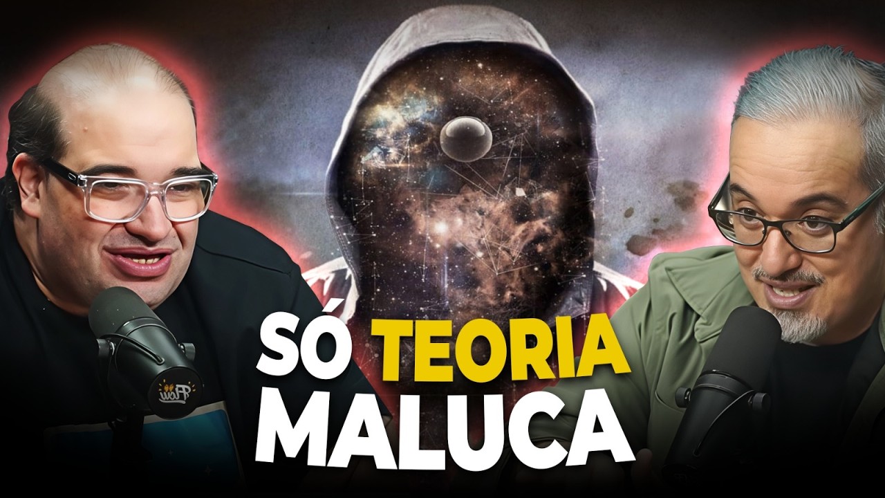 1 HORA de SERGIO SACANI e DANIEL LOPEZ com TEORIAS MALUCAS para te fazer Dormir