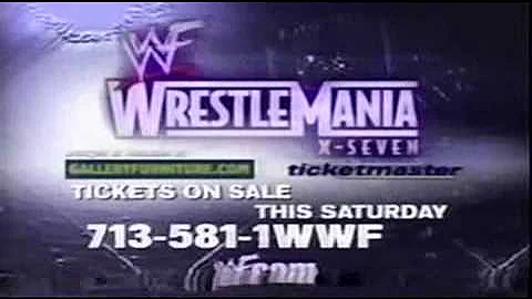 WWF Wrestlemania X-Seven Commercial