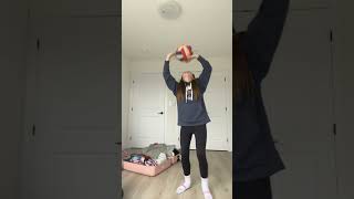 seeing how many volleys i can do