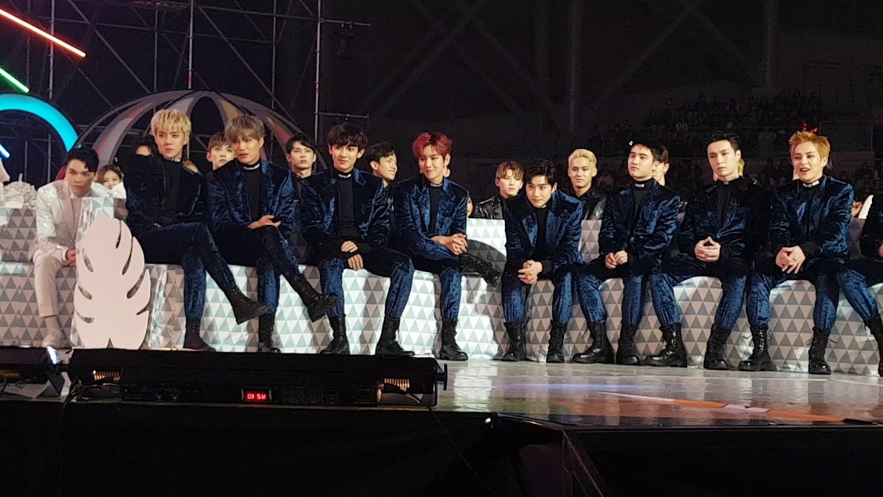 161119 멜뮤(mma) 엑소 인기상 vcr reaction /수상