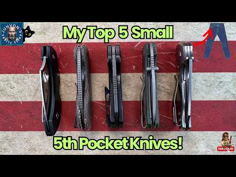 My Top 5 Watch Pocket Knives | Tiny EDC, Huge Performance!