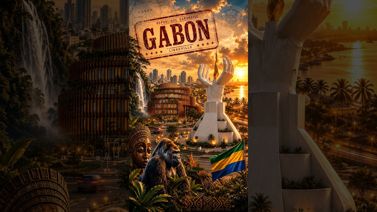 Gabon: The Country That Sells Its Forests Without Cutting Them Down #shorts