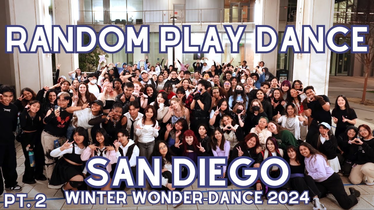 [KPOP IN PUBLIC] RANDOM PLAY DANCE at UC SAN DIEGO - K-pop & More | Winter Wonder-Dance 2024 Pt 2