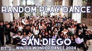 [KPOP IN PUBLIC] RANDOM PLAY DANCE at UC SAN DIEGO - K-pop & More | Winter Wonder-Dance 2024 Pt 2