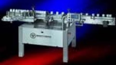 LABELSTIK-300 Vial Labelling Machine with speed 300 per Minute with OCV/OCR Inspection Rejection