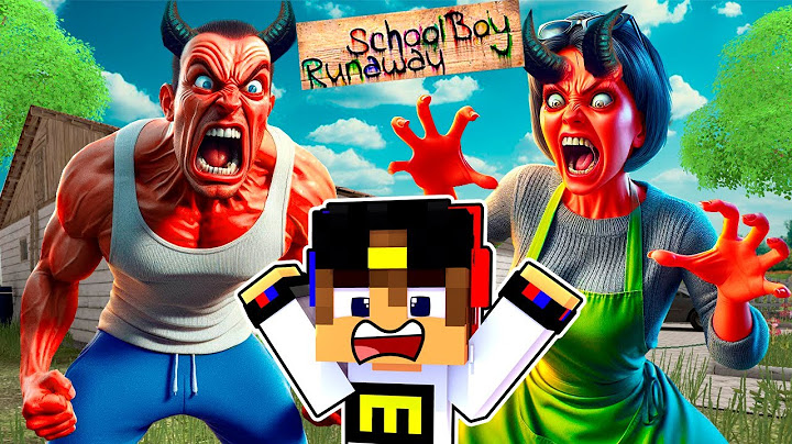 СБЕГАЮ ИЗ ДОМА ЗЛЫХ РОДИТЕЛЕЙ в SCHOOLBOY RUNAWAY в МАЙНКРАФТ ДЕВУШКА НУБ ВИДЕО ТРОЛЛИНГ MINECRAFT