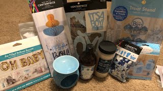 Baby Shower Gifts and Decor (Walmart, Party City, Hobby Lobby, Dollar Tree)