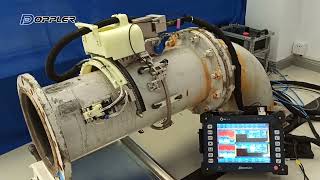 Doppler automatic phased array ultrasonic testing of plastic lined pipe debonding