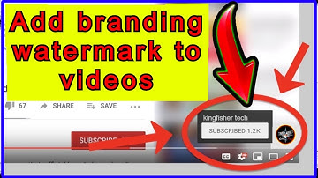 YT 2020 || How To Add Branding Watermark Logo On  YOUTUBE video | Channel Logo As Youtube branding