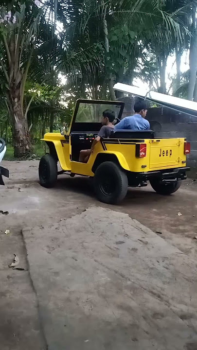 mini jeep rakitan mesin motor homemade