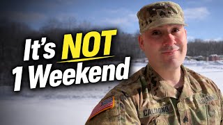 What an Army Reserve Drill Weekend REALLY Looks Like | Life of a Reservist Explained