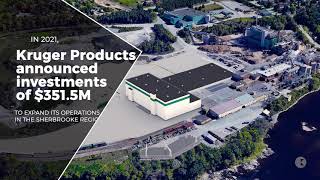 Expansion project of Kruger Products' activities in Sherbrooke
