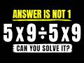 99% Will Get This Wrong | Math Challenge